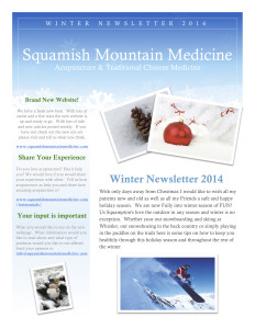 Winter Newsletter 2014 page 1